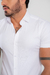 Camisaria OXN MC Slim Fit - Branca - comprar online