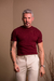 Imagem do Camiseta OXN Slim Texturizada Canelada Acacia Marsala