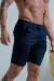 Bermuda OXN Sarja Alfaiataria Slim Marinho - comprar online