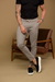 Calça OXN Sarja Alfaiataria Skinny Cinza - comprar online