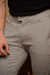 Calça OXN Sarja Alfaiataria Skinny Cinza na internet