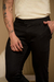 Calça OXN Sarja Alfaiataria Skinny Preta na internet