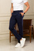 Calça OXN Alfaiataria Veneza - Slim Fit Marinho - comprar online