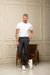 Imagem do Calça OXN Alfaiataria Italiana Xadrez Grafitte Minimalista - Skinny