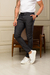Calça OXN Alfaiataria Italiana Xadrez Grafitte Minimalista - Skinny na internet