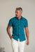 Imagem do Camisaria OXN MC Xadrez Azul Royal Modelagem Slim