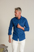 Imagem do Camisa OXN ML Xadrez Azul - Modelagem Slim