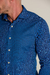 Camisa OXN ML Xadrez Azul - Modelagem Slim - comprar online