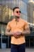 Camisaria OXN MC Gola Padre Ocre Modelagem Slim - Salvino Store