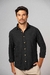 Camisaria ML ANKOR 100% Linho Preta - Salvino Store