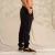 Calça Ankor Sarja Jogger Preta - comprar online