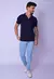 Camisa Polo CW Italiana Tricot Azul Marinho