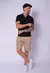 Camisa Polo CW Italiana Tricot Preta