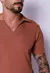 Camisa Polo CW Italiana Tricot Terracota na internet
