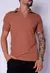 Camisa Polo CW Italiana Tricot Terracota - loja online