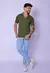 Camisa Polo CW Italiana Tricot Verde