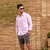 Camisaria ML ANKOR 100% Linho Rosa - comprar online
