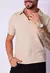 Camisa Polo CW Italiana Tricot Bege na internet