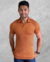 Camisa Polo Zikani Slim Fit Marinho / Laranja - comprar online