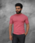 Camiseta Zip Off Gola Média Bordo / Marrom - comprar online