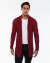 Cardigan Zip Off Tricot Bordo Ref 720 na internet