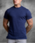 Camiseta OXN Gola Média Marinho