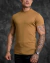 Camiseta OXN Gola Média Marrom Caramelo