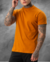 Camiseta OXN Gola Média Mostarda