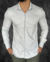 Camisa ML Zikani Viscose em Fibra de Bambu Slim Fit Cinza Claro Ref 0748