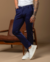Calça OXN Alfaiataria Roma Azul - comprar online