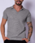 Camisa Polo CW Italiana Tricot Cinza Mescla - comprar online