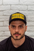 Boné Itals Bogotá Preto e Amarelo - comprar online