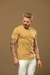 Camiseta OXN Slim Fit Tricot Heritage - Bege na internet