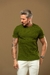 Camiseta OXN Slim Fit Tricot Heritage - Verde Escura - Salvino Store