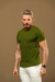 Camiseta OXN Slim Fit Tricot Heritage - Verde Escura - comprar online