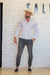 Camisa ML Zikani / Zip Off Branca - modelagem Slim Ref 0067 na internet