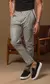 Calça OXN Alfaiataria Atenas Slim Fit com Regulagem Cinza Xadrez - loja online