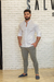 Camisa Zip Off / Zikani ML Gola Padre Branca Acetinada - Modelagem Slim - Salvino Store