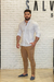 Camisa ML Zip OFF / Zikani Branca Acetinada - modelagem Slim - Salvino Store