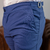 Calça OXN Alfaiataria Italiana Skinny Azul com Regulagem - comprar online
