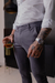 Calça Sarja Alfaiataria OXN Skinny Cinza Grafitte - comprar online