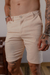 Bermuda OXN Linho Bege