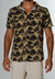 Camisa Casual Vintage Leaves