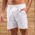 Shorts Ankor Linho Branco na internet