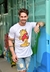 T-Shirt Garfield Branca - comprar online