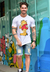 T-Shirt Garfield Branca na internet
