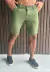Bermuda Zip Off Sarja Alfaiataria Verde