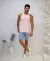 Regata Zip Off / Zikani Slim Fit Rosa na internet
