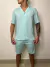 Camisa MC Zip Off Resort Relaxed Verde Piscina Ref 0788 na internet
