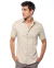 Camisa Zip Off MC Relaxed Linho Bege Ref 705